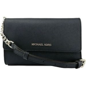 Michael Kors Black Saffiano 3-in-1 Clutch/Cross Body